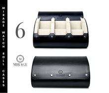 Carica l&#39;immagine nel visualizzatore Galleria, 6 Watch Case - Clean Black (Ivory White)
