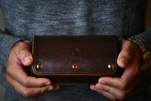 2 Watch Case - Espresso Brown