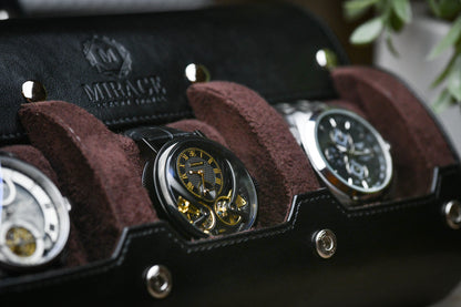 3 Watch Case - Jade Black