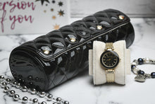 Load image into Gallery viewer, Women&#39;s Glamorous Black 3-Watch Case
