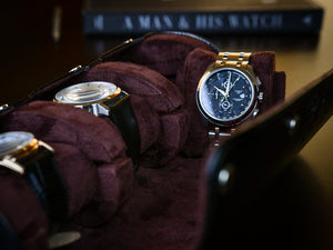 Jade Black Watch Roll - 3 Uhren