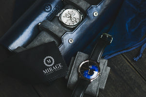 3 Watch Case - Midnight Blue