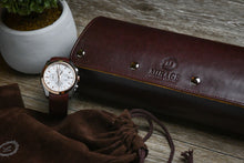 Load image into Gallery viewer, 3 Watch Case - Espresso Brown
