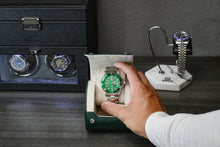 Load image into Gallery viewer, 1 Watch Case - Royal Green (Ivory White)
