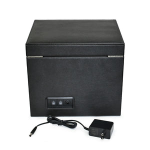 Luxury Watch Winder Box - Ebony Black