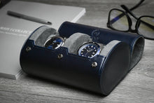 Load image into Gallery viewer, 2 Watch Case - Midnight Blue
