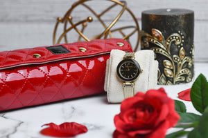 Scarlet Red 3-horlogekast voor dames