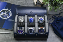 Load image into Gallery viewer, 6 Watch Case - Midnight Blue
