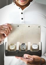 Charger l\&#39;image dans la visionneuse de la galerie, Rouleau de montres gris ardoise - 3 montres
