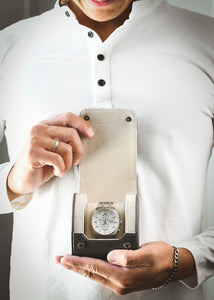 Cassa dell'orologio grigio ardesia - 1 orologio