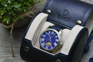 Middernachtblauwe horlogekast - 1 horloge