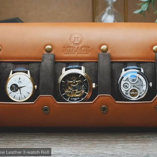 Watch Travel Case for men 3 slot