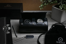 Afbeelding laden in galerijviewer, Super Black Watch Roll - 2 Watch Roll
