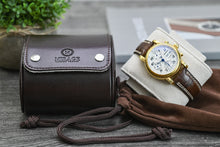 Carica l&#39;immagine nel visualizzatore Galleria, Cassa per orologio espresso marrone - 1 orologio
