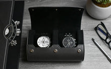Charger l\&#39;image dans la visionneuse de la galerie, Porte-montres gris ardoise - 2 montres
