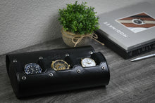 Load image into Gallery viewer, 3 Watch Case - Super Black
