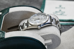 1 Watch Case - Royal Green (Ivory White)