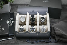 Afbeelding laden in galerijviewer, 6 Watch Case - Slate Gray (Ivory White)
