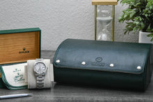 Laden Sie das Bild in den Galerie-Viewer, 6 Watch Case - Royal Green (Ivory White)
