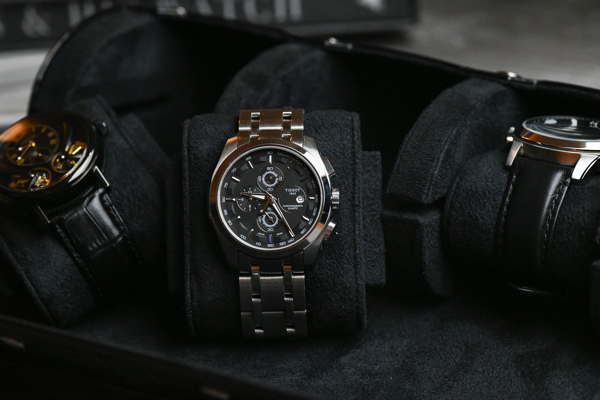 6 Watch Case - Super Black – MIRAGE LUXURY TRAVEL