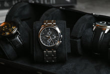 Carica l&#39;immagine nel visualizzatore Galleria, Super Black Watch Roll - 3 Orologi
