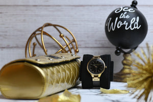Le boîtier pour 3 montres Mirage Royal Gold pour femme